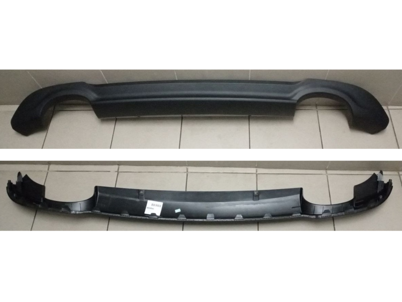 Спойлер заднього бампера Kia Optima, K5 13-16 під два вихлопи (Тайвань) 866122T510