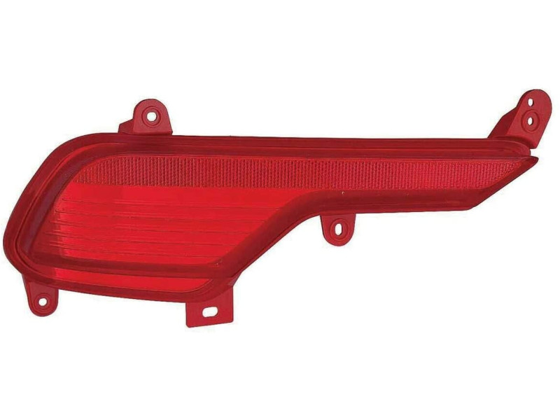 Світловідбивач в задній бампер лівий Hyundai Santa Fe 3 16-18 (Depo) пасивний 924052W700