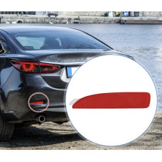Відбивач задній в бампер лівий Mazda 6 GJ 2013-2018 (FPS) D350515M0C