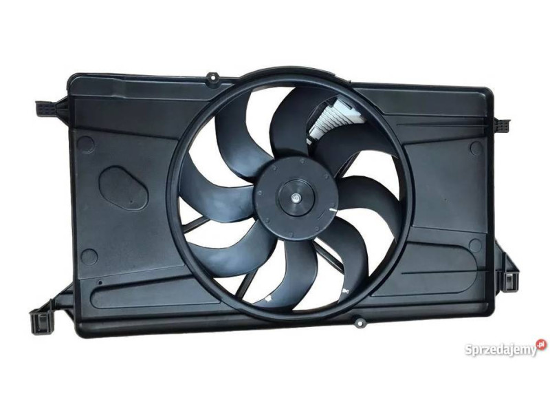 Вентилятор охолодження Ford Focus 3 11-18 (Polcar) 1690949, 8V618C607FC