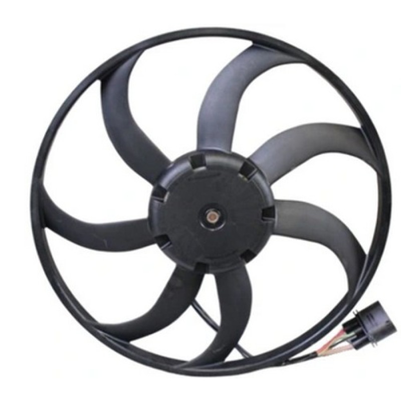 Вентилятор радіатора Audi A3 8P, Skoda Superb 2, Octavia A5, VW Jetta 5, Caddy 04-15, Touran 03-10, Golf Plus, Golf 6, Amarok, Seat Leon 05-12, Altea 04-15 (Тайвань) 1K0959455EF, 1K0959455DM