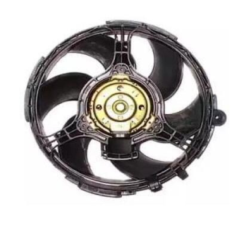 Вентилятор радіатора Fiat Doblo 01-04 (Китай) 6 лопастей, овальний розєм 46723519