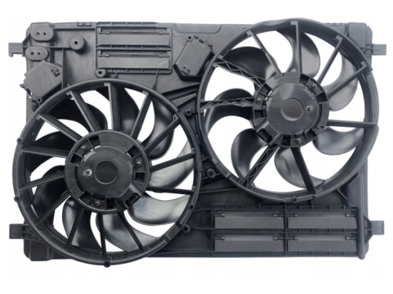 Вентилятор радіатора Ford Kuga, Escape 13-20 в зборі (Polcar) 2094314