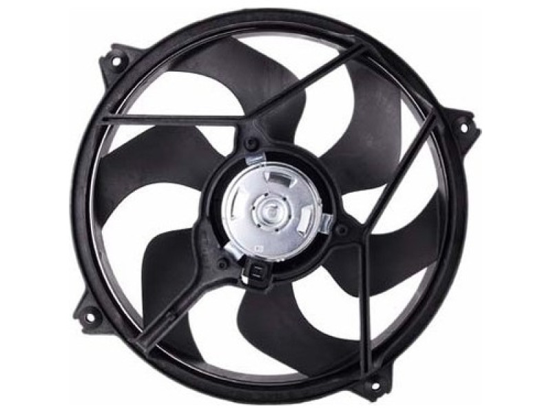 Вентилятор охолодження двигуна Citroen Berlingo 97-07, Xsara Picasso 04-10, Peugeot Partner 97-18 (Van Wezel) 125397, 1253C8