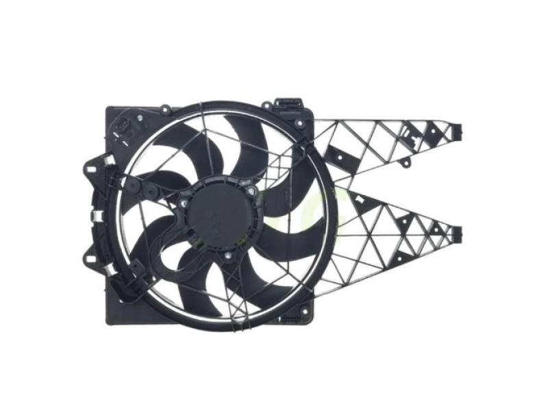 Вентилятор в зборі Fiat Doblo 10-15, 15- (Китай) тип DENSO, 51821155