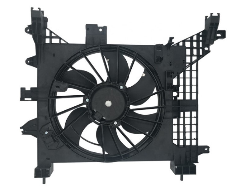 Вентилятор в зборі Renault Duster 10-18 (Китай) розєм - овальний, 214814567R, 8200880555