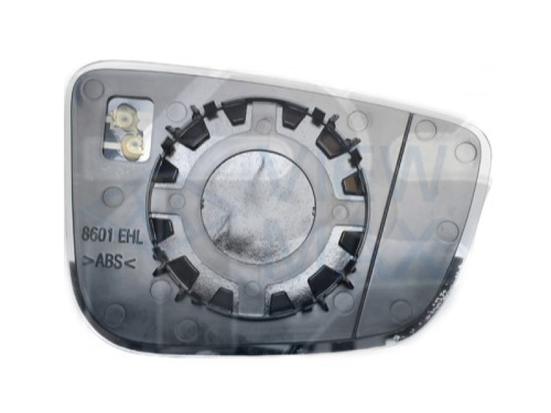 Вкладиш дзеркала лівий з обігрівом BMW 5 G30 / G31 2017- Китай