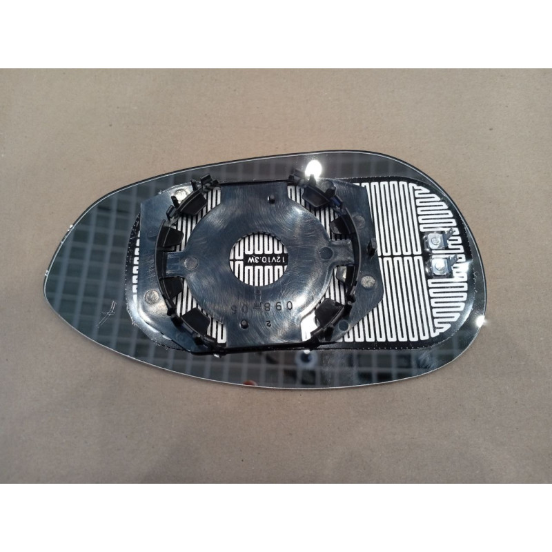 Вкладиш дзеркала лівий з обігрівом Fiat 500, Grande Punto, Linea 2007-2015 FPS 0071740498