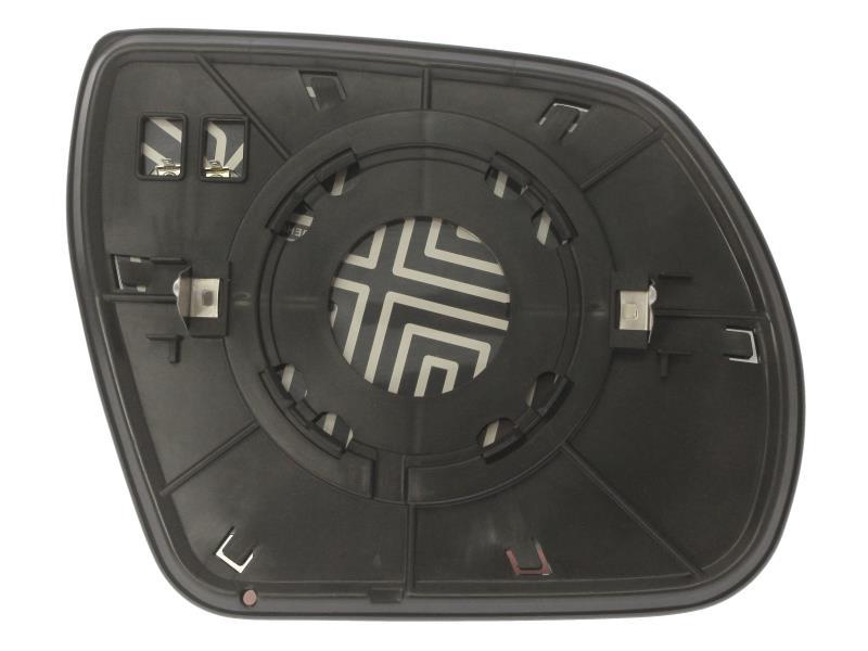 Вкладиш дзеркала лівий Hyundai Santa Fe 2010-2012 CM (TW) 876113J110