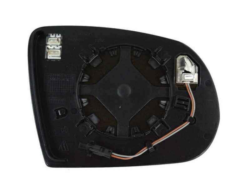 Вкладиш дзеркала лівий (з обігрівом, датчик сліпої зони) Jeep Cherokee KL 2013-2018 Тайвань 68228919AA