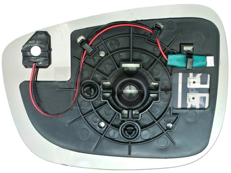 Вкладиш дзеркала правий з обігрівом та датчиком Mazda CX-3 15-, CX-5 15-16 Китай D10H-69-1G1