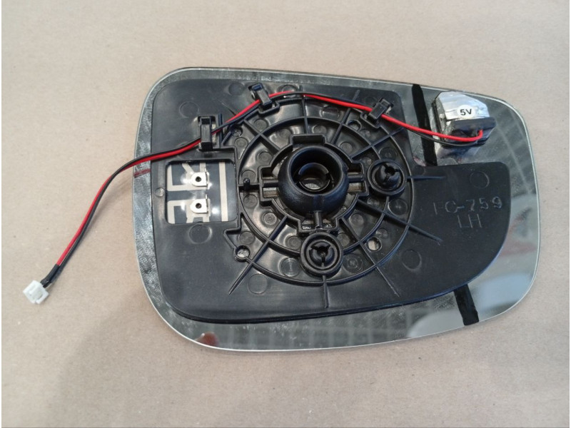 Вкладиш дзеркала лівий обігрів, датчик Mazda CX-3 2015-, CX-5 2015-2016 Polcar DB2S-69-1G7