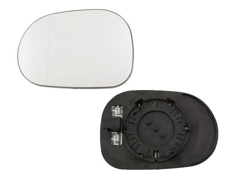 Вкладиш дзеркала лівий з обігрівом Mercedes ML-Class W163 1998-2002 Китай A1638102119