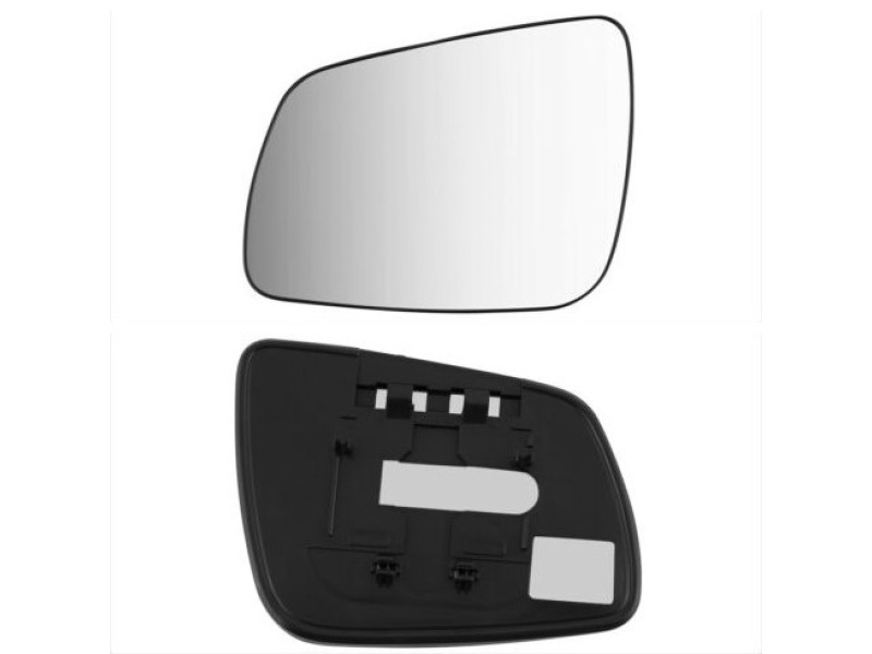 Вкладиш дзеркала лівий з обігрівом Mitsubishi Lancer X 2007-2012 Китай