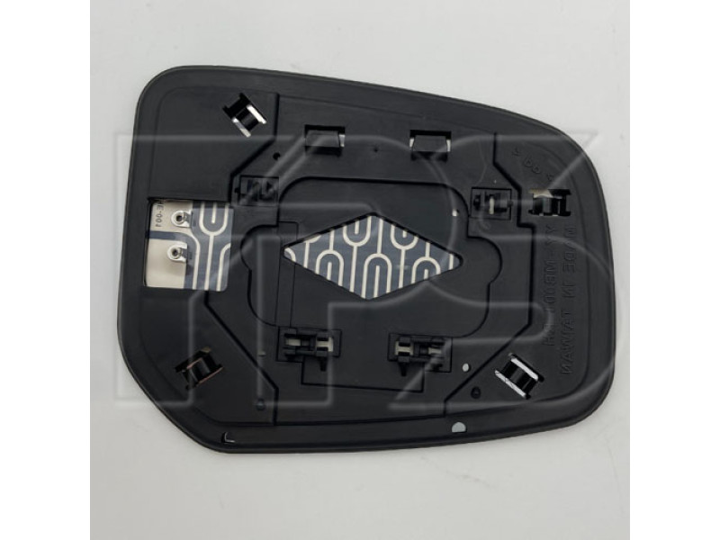 Вкладиш дзеркала лівий з обігрівом Mitsubishi Lancer X 2012-2015 Китай