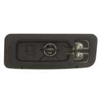 Вкладиш дзеркала лівий нижній з обігрівом Mercedes Sprinter W906 2009- (LKQ)