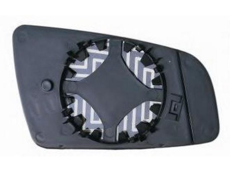 Вкладиш дзеркала лівий без обігріву Opel Zafira B 2005-2008 Китай