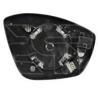 Вкладиш дзеркала лівий з обігрівом Peugeot 308 2013-2017 (Китай)