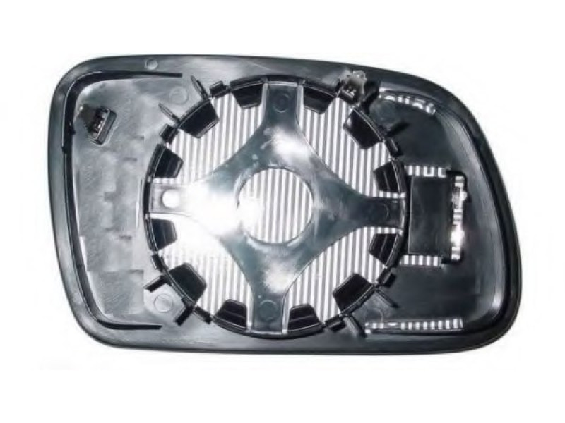 Вкладиш дзеркала лівий з обігрівом Peugeot 407 2004-2010 Китай 8151GV