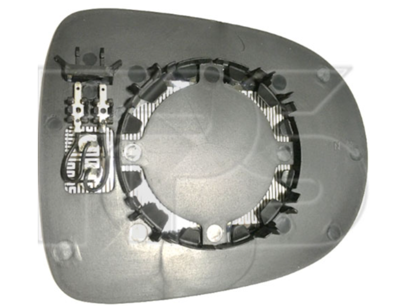 Вкладиш дзеркала лівий/правий Renault Clio 2009-2012 FPS