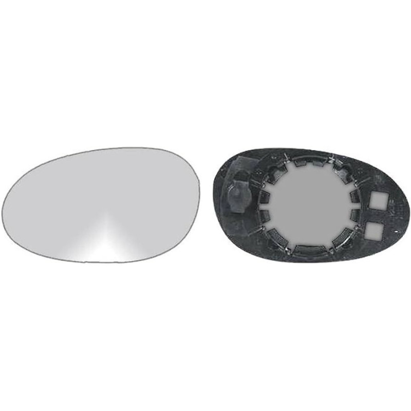 Вкладиш дзеркала лівий без обігріву Smart Fortwo 1998-2007 Китай 0001974V002000000