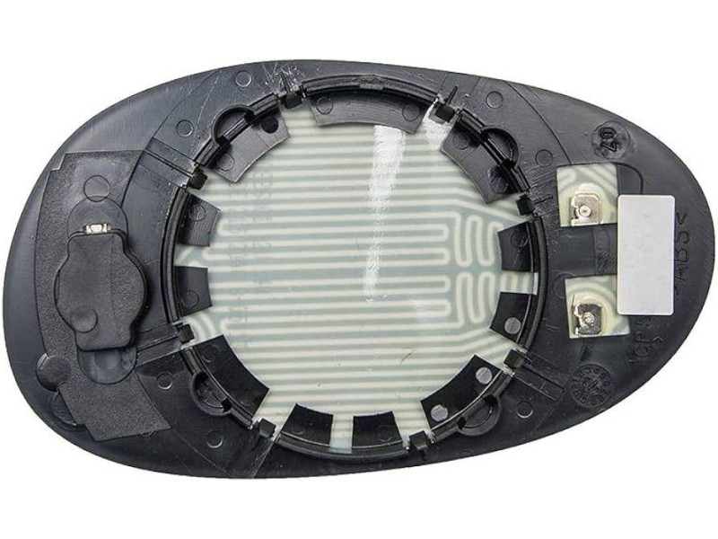 Вкладиш дзеркала лівий з обігрівом Smart Fortwo 1998-2007 Китай 0011250V001000000