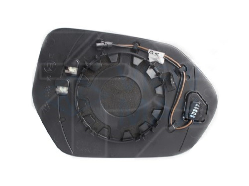 Вкладиш дзеркала лівий обігрів, датчик сліпих зон Toyota Corolla E21 19-, Yaris Cross 21-, Auris 19- (Китай) 8790A02020
