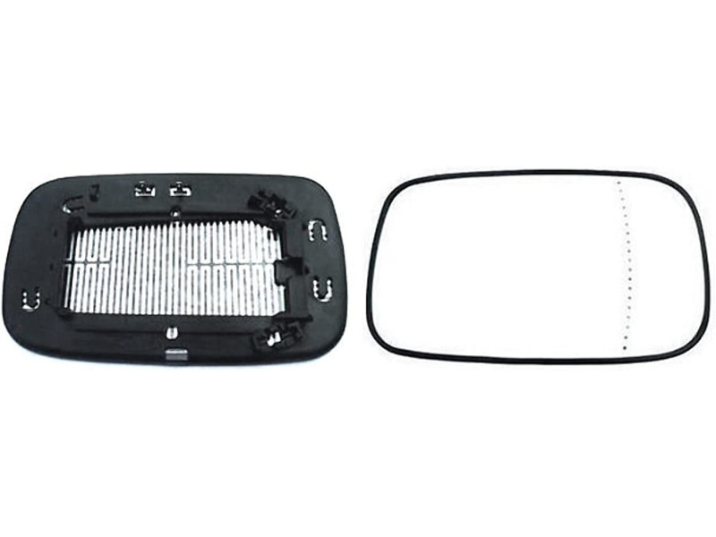 Вкладиш дзеркала лівий Volvo C70, S40, V50 2004-2013 TW 8679827