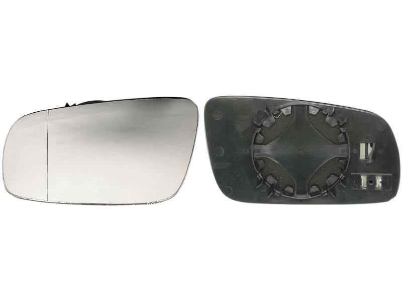 Вкладиш дзеркала лівий VW Bora, Golf 4, Sharan, Passat B5 96-00, Audi A4 B5, A6 C5, Skoda Octavia 1, Fabia I (TW) 3B1857521