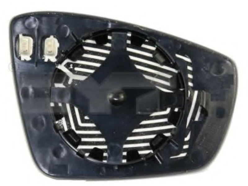 Вкладиш дзеркала лівий обігрів VW Polo 5 2009-2018 Китай 6R0857521F