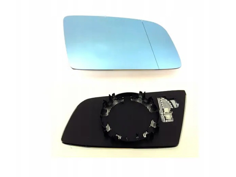 Вкладиш дзеркала правий з обігрівом BMW 5 E60, 6 E63 (2003-2010) FPS 51167065082 голубий