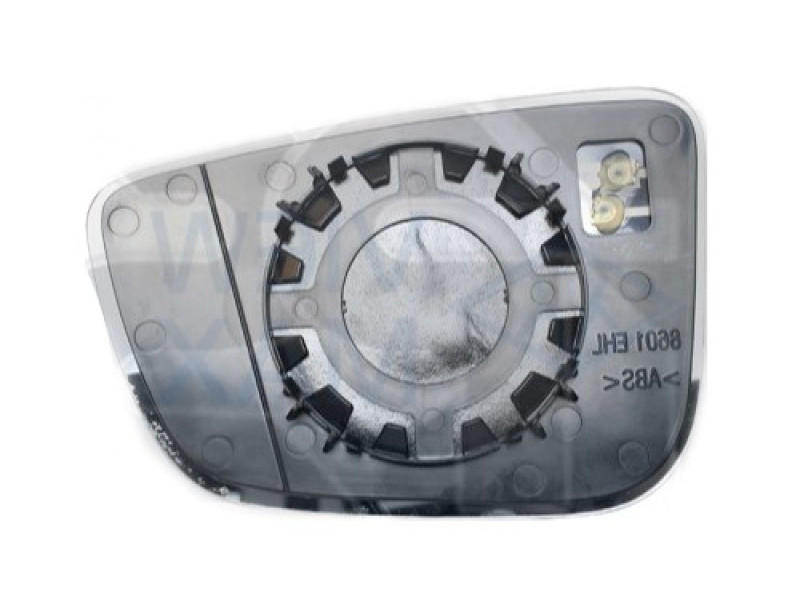 Вкладиш дзеркала правий з обігрівом BMW 5 G30 / G31 2017- (Китай)