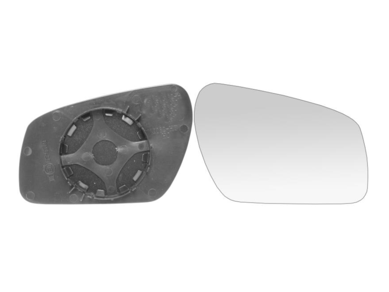 Вкладиш дзеркала правий без обігріву Ford Focus 2, C-max, Mondeo 3, Fiesta 5, Fusion 06-10 Китай
