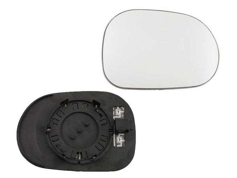 Вкладиш дзеркала правий з обігрівом Mercedes ML-Class W163 1998-2002 Китай A1638102219