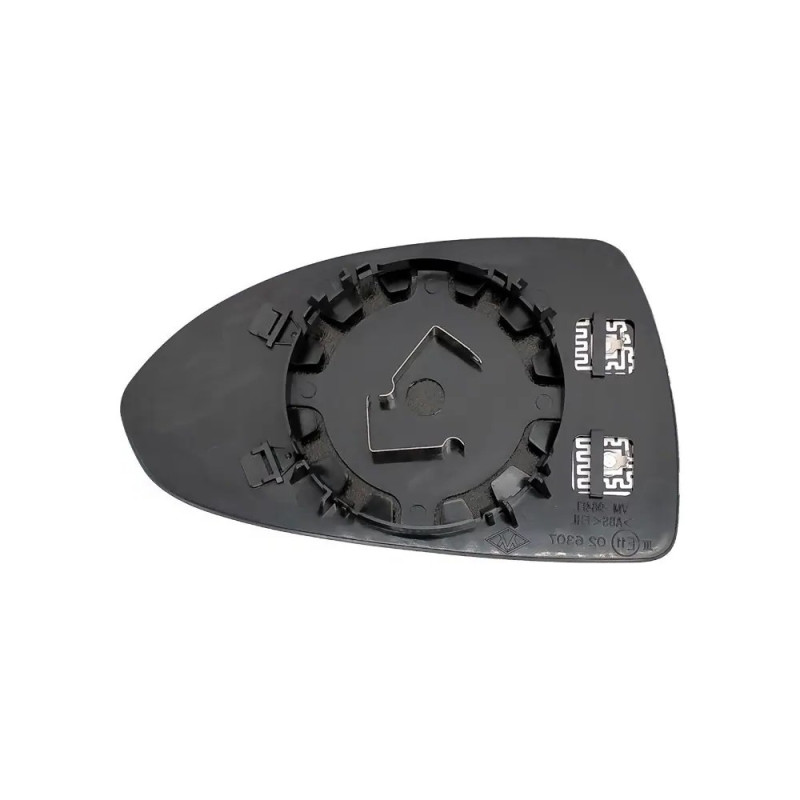 Вкладиш дзеркала правий з обігрівом Opel Corsa D 2006-2014 Китай 1426554