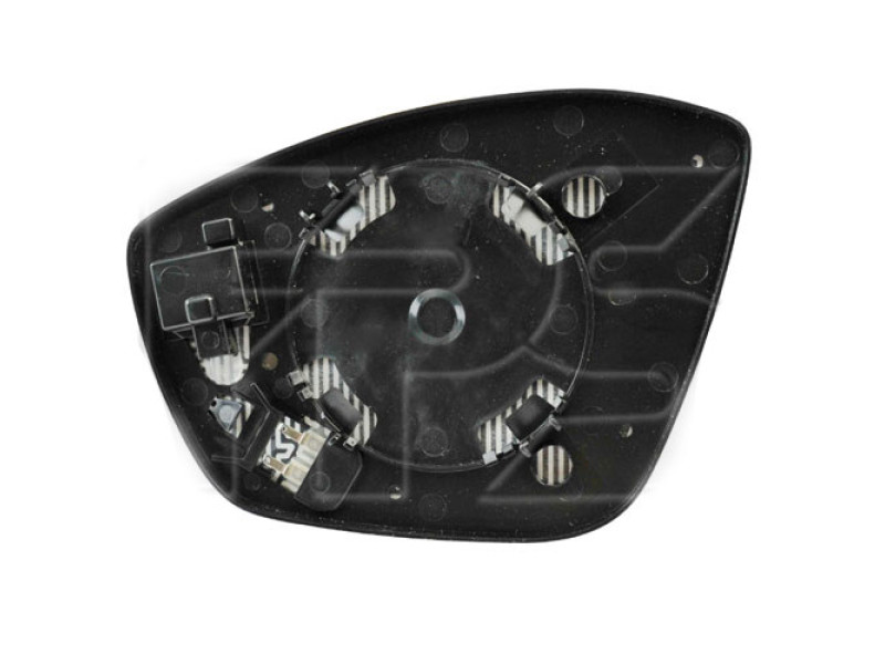 Вкладиш дзеркала правий обігрів Peugeot 308 2013-2017 Китай