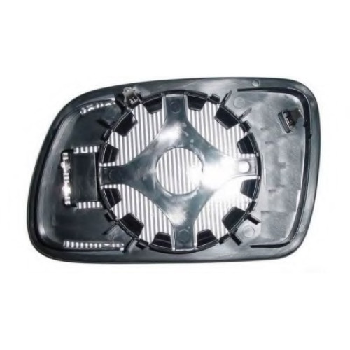 Вкладиш дзеркала правий обігрів Peugeot 407 2004-2010 Китай