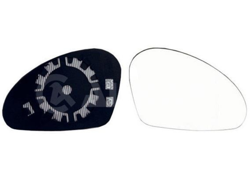 Вкладиш дзеркала правий Seat Altea, Ibiza, Cordoba, Toledo 2004-2015 (Alkar) 6L1857522A