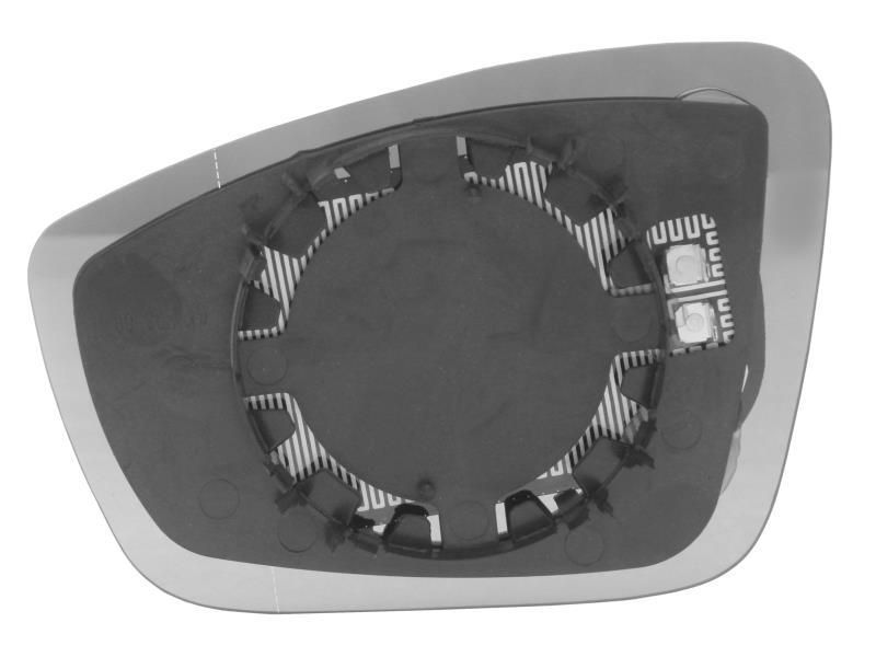 Вкладиш дзеркала правий VW Up, Seat MII, Skoda Citigo 2012-2023 FPS 6RU857522B