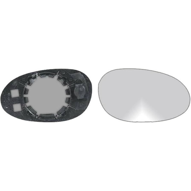 Вкладиш дзеркала правий без обігріву Smart Fortwo 1998-2007 Китай 0002440V001000000