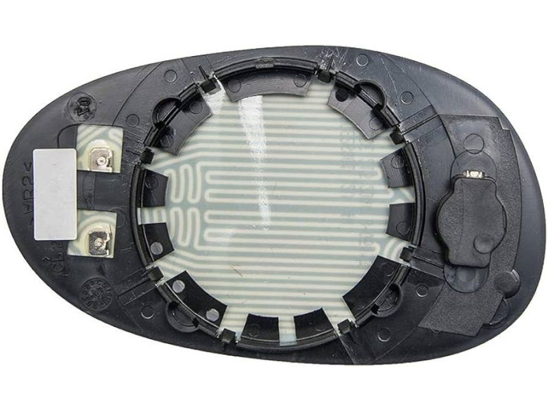 Вкладиш дзеркала правий з обігрівом Smart Fortwo 1998-2007 Китай 0011251V001000000