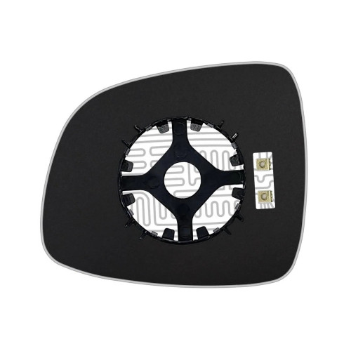 Вкладиш дзеркала правий Suzuki SX4 2006-2012 FPS обігрів 8474079J20 