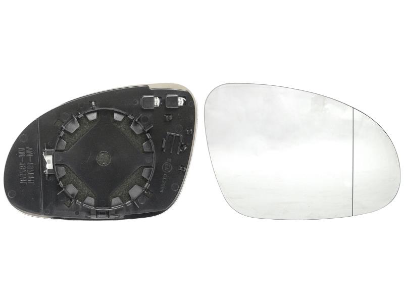 Вкладиш дзеркала правий VW Golf 5, Plus, Jetta 5, Passat B6, B5, Sharan, Seat Alhambra 2004-2010, Skoda Superb 1 2006-2008 FPS 1K0857522, 5M0857522F, 7M3857522E