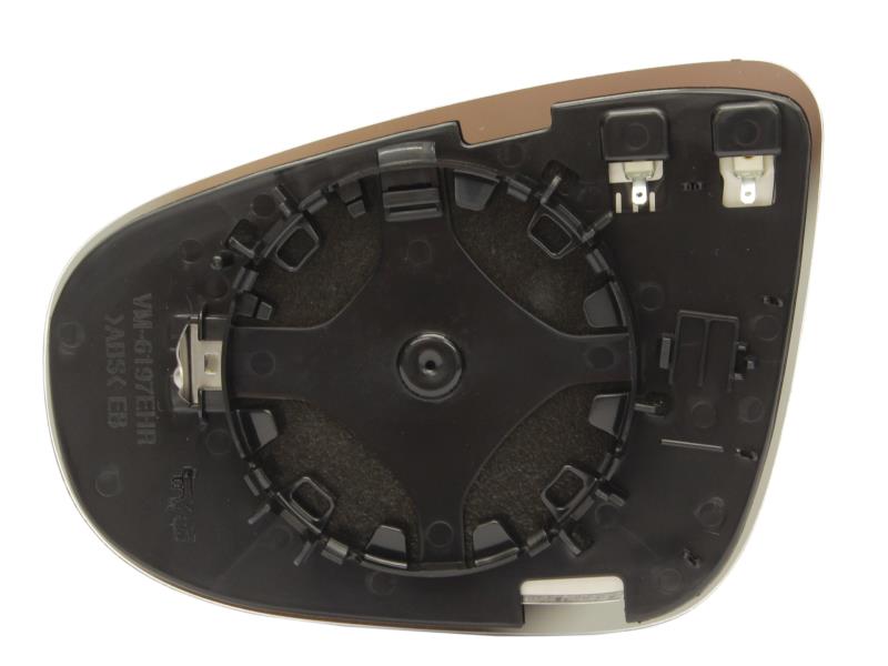 Вкладиш дзеркала правий VW Golf 6 2009-2012, Touran 2010-2015 Polcar 5K0857522