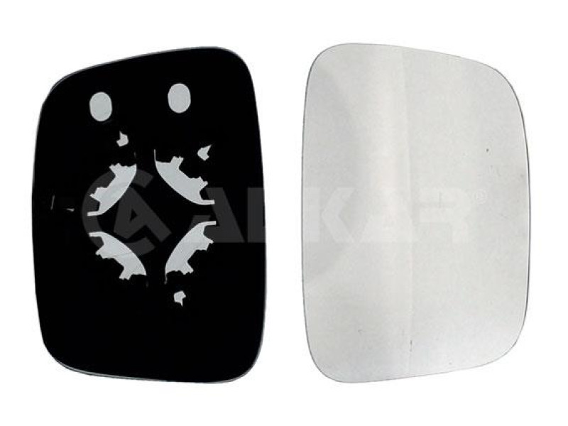 Вкладиш дзеркала правий VW Transporter T5 2003-2009, Caddy 3 2004-2015 FPS 7H1857522C