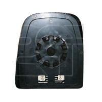 Вкладиш дзеркала верхній правий з обігрівом для автомобіля 4ECO Daily 2006-2014 (Китай)