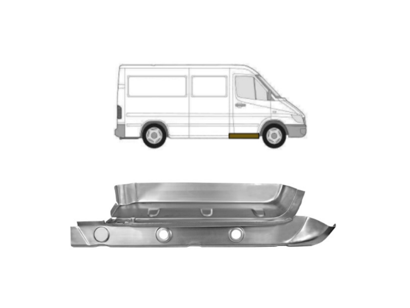 Сходинка права повна Mercedes Sprinter W901 95-05 (Польща)