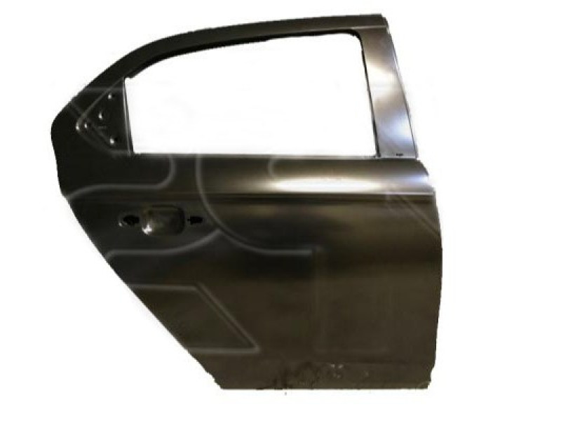 Задні двері праві Citroen C-Elysee 2013-2017 Китай 9675190680