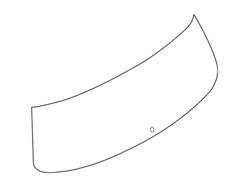 Заднє скло Infiniti QX56/QX80, Nissan Patrol Y62 10-20 (XYG) K03001LB0A