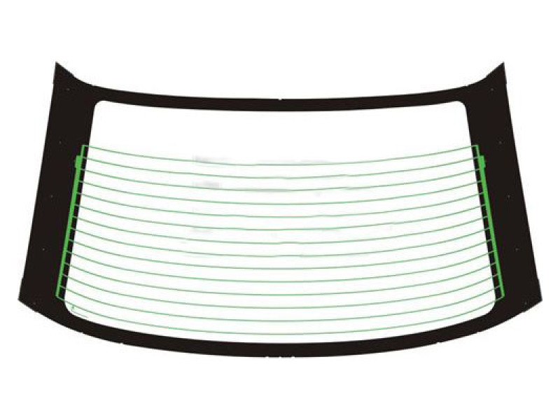 Заднє скло Mazda 323 BA 95-98 (XYG)